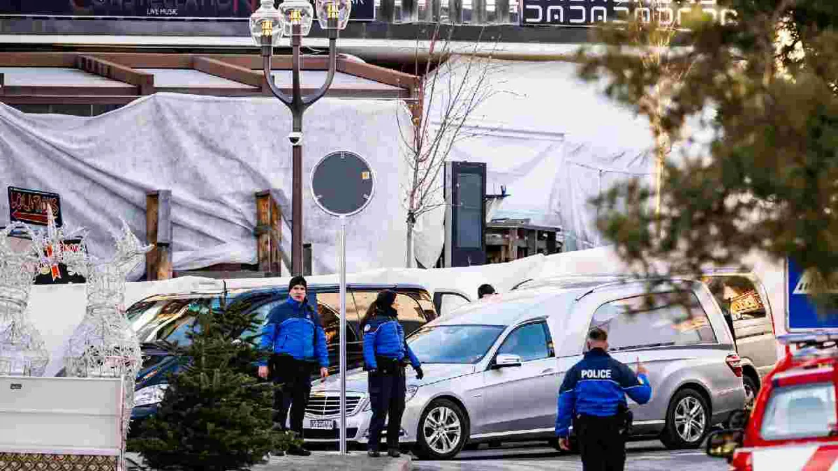 Incendio en bar de estación de esquí en Suiza deja decenas de muertos