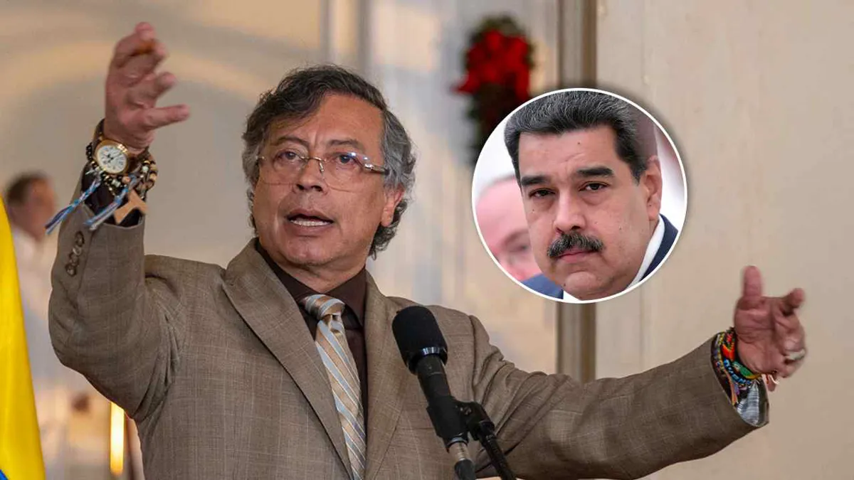 Petro llama “dictador” a Maduro pero dice que no es narcotraficante como afirma EE.UU.