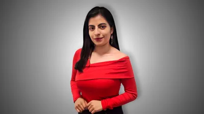 Ximena Villarreal, periodista de Cablenoticias en la fuente de Presidencia y Alto Gobierno