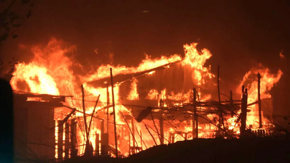 Incendios forestales dejan 16 personas fallecidas en dos regiones del sur de Chile